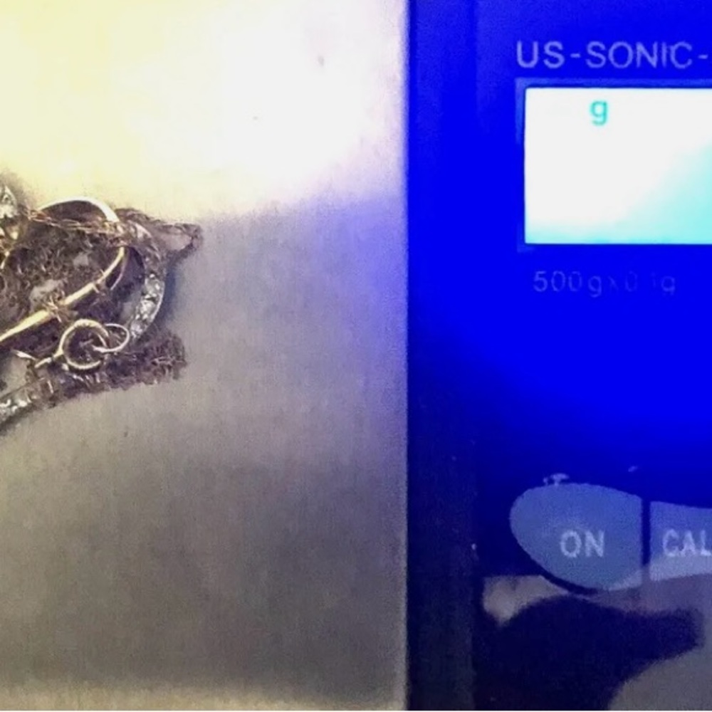 Gold 18k Real Diamonds Necklace - image 6